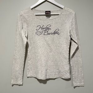 Harley-Davidson Bling Long Sleeve Tee - M